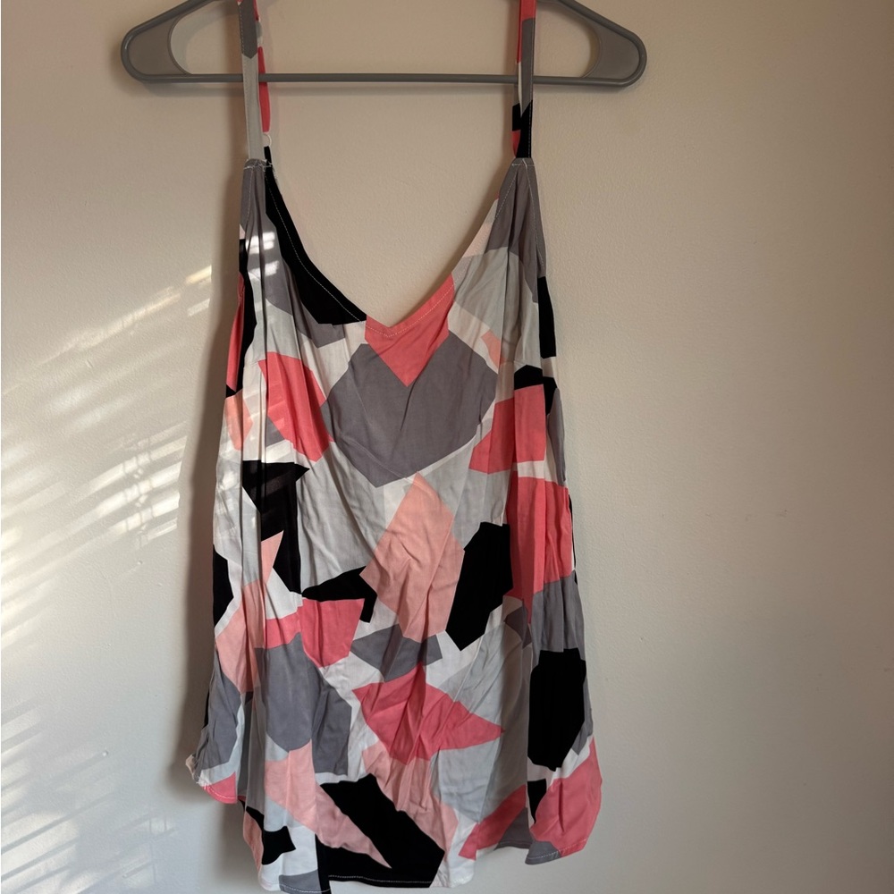 Torrid Pink and Black Camisole Top